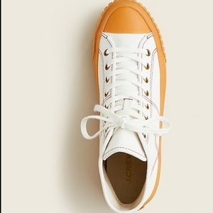 JCREW HIGH-TOP SNEAKERS SZ  8 & 8.5 NIB